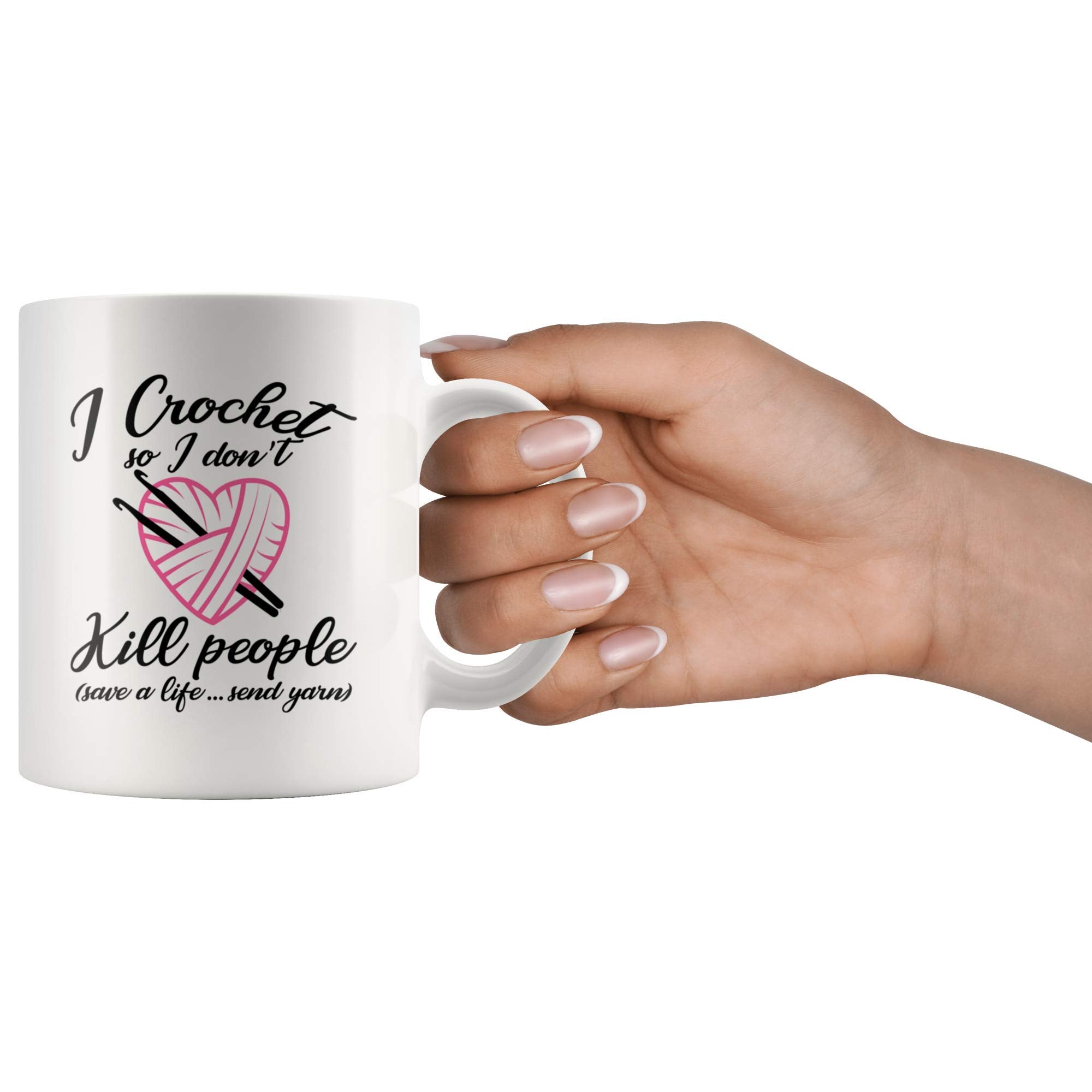 Panvola double-sided print mug visible from any angle