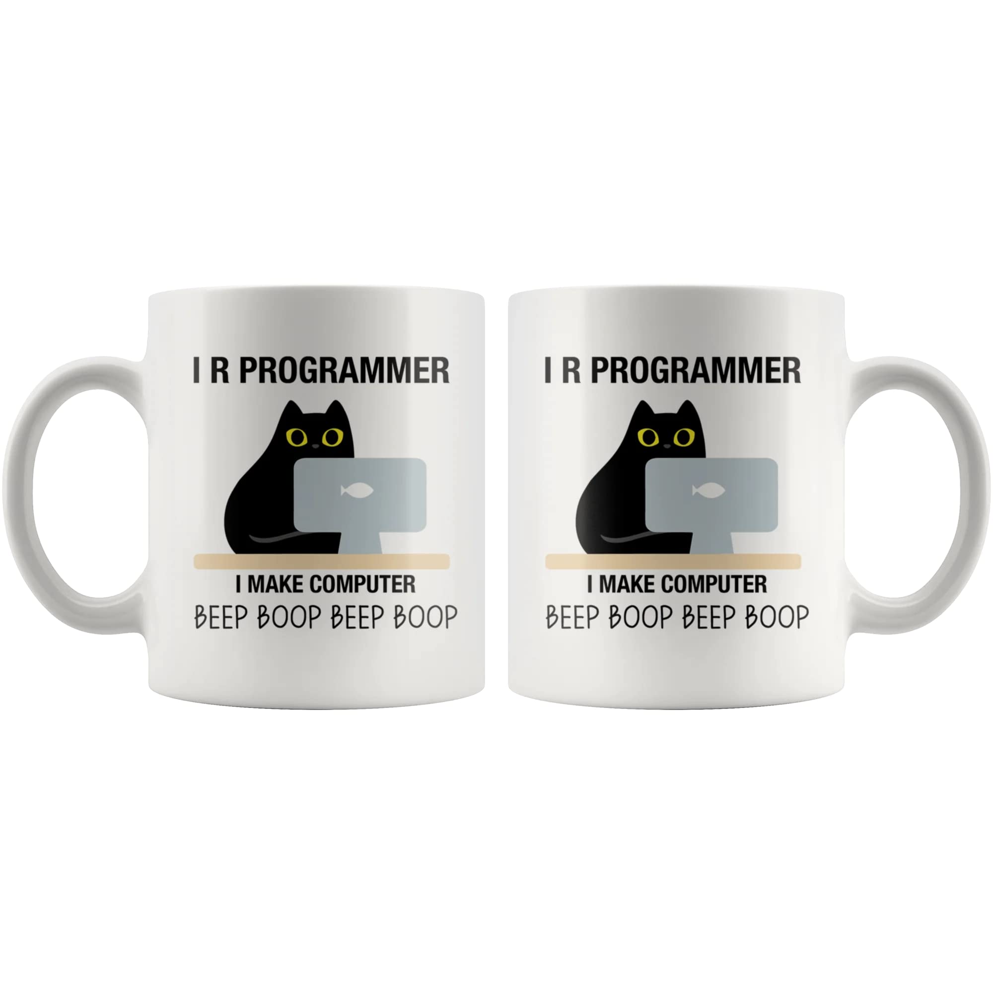 Panvola I R Programmer mug gift-pack ready with packaging