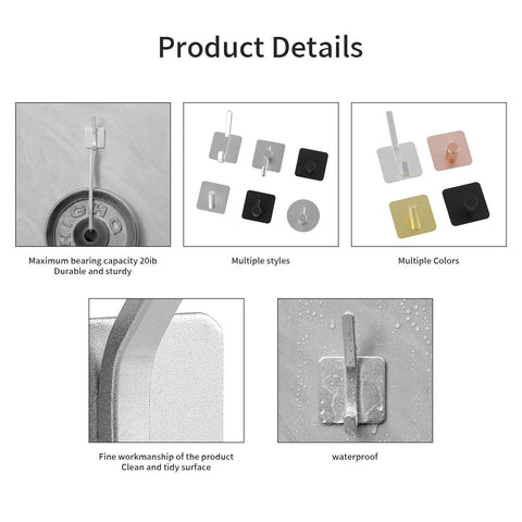Paoli hook securely holding towel in bathroom setup