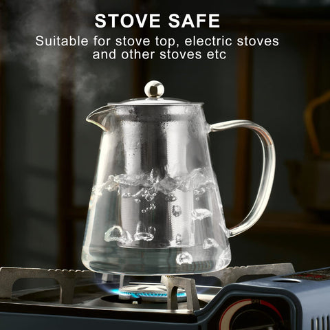 PARACITY dishwasher-safe teapot after cleaning with easy maintenance.