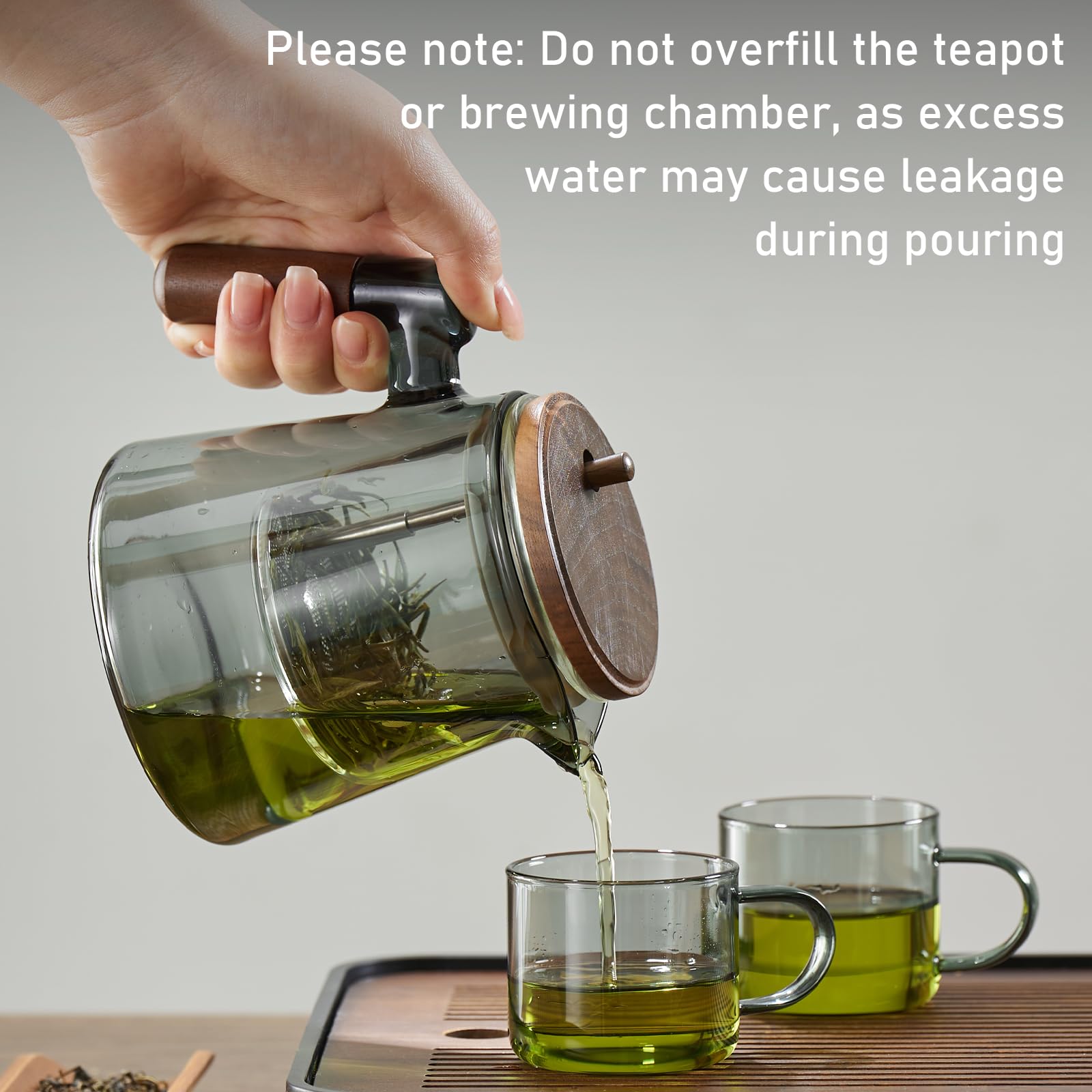 PARACITY Oriental and large-leaf tea use suitable for loose leaves and tea bags.