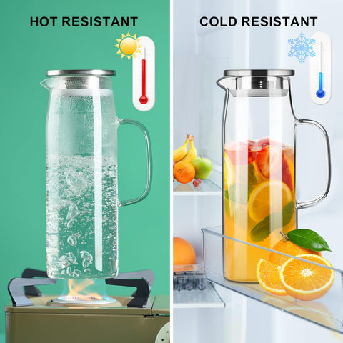 50 oz capacity shown, ideal for family servings or casual entertaining.