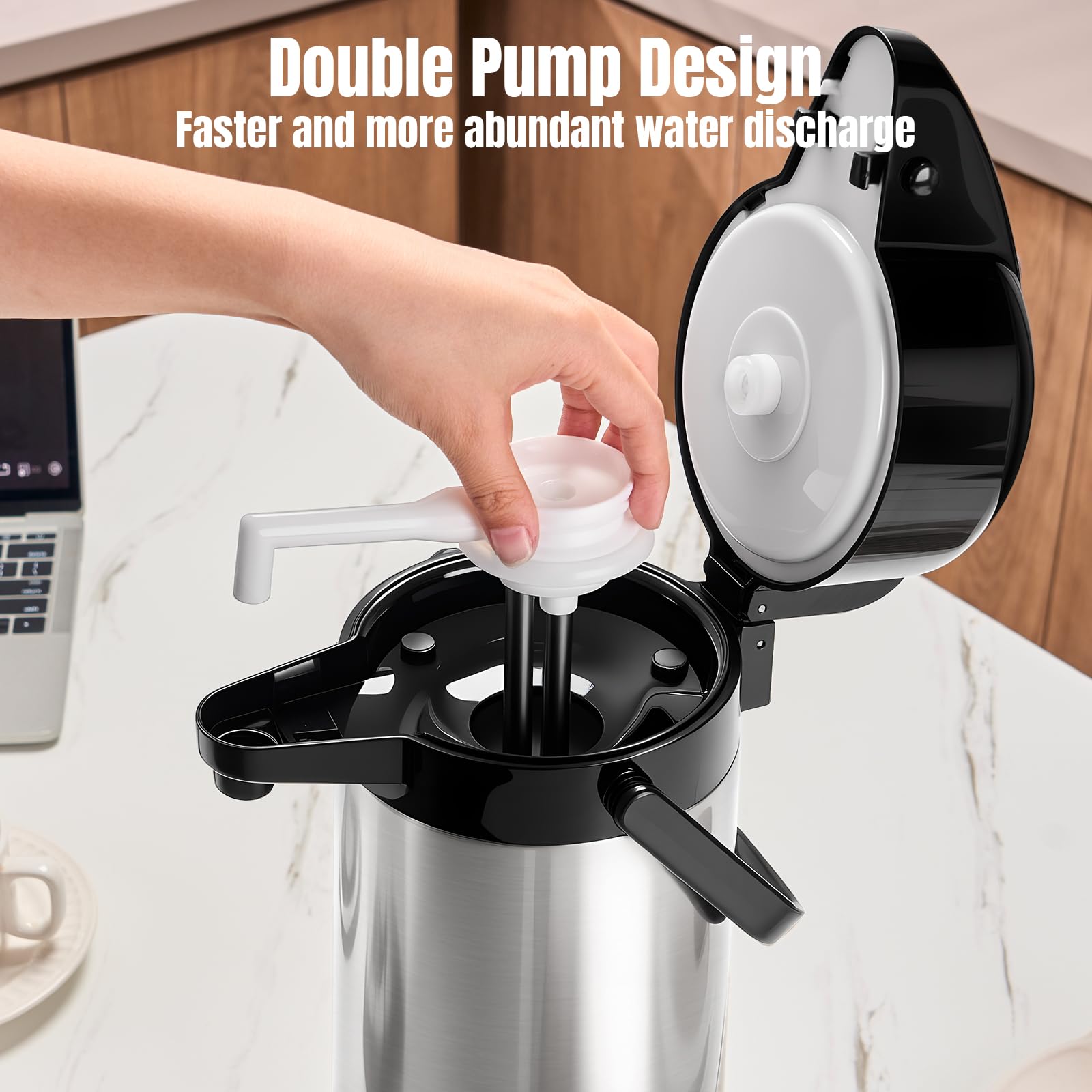 PARACITY 316 stainless steel construction for durable, long-lasting use.