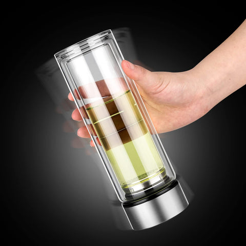 PARACITY stainless steel filter provides fine infusion with easy straining