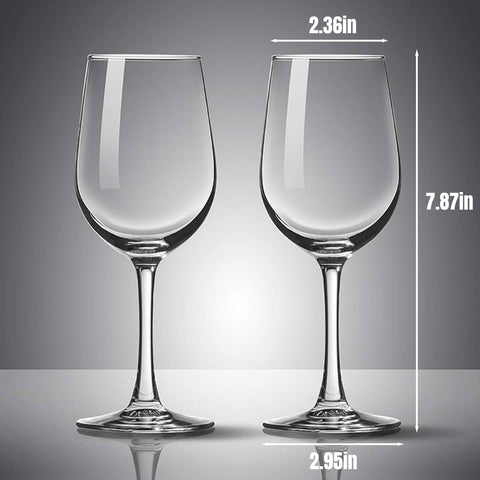Paracity 10 oz glass for red or white wine, versatile for indoor or outdoor use.