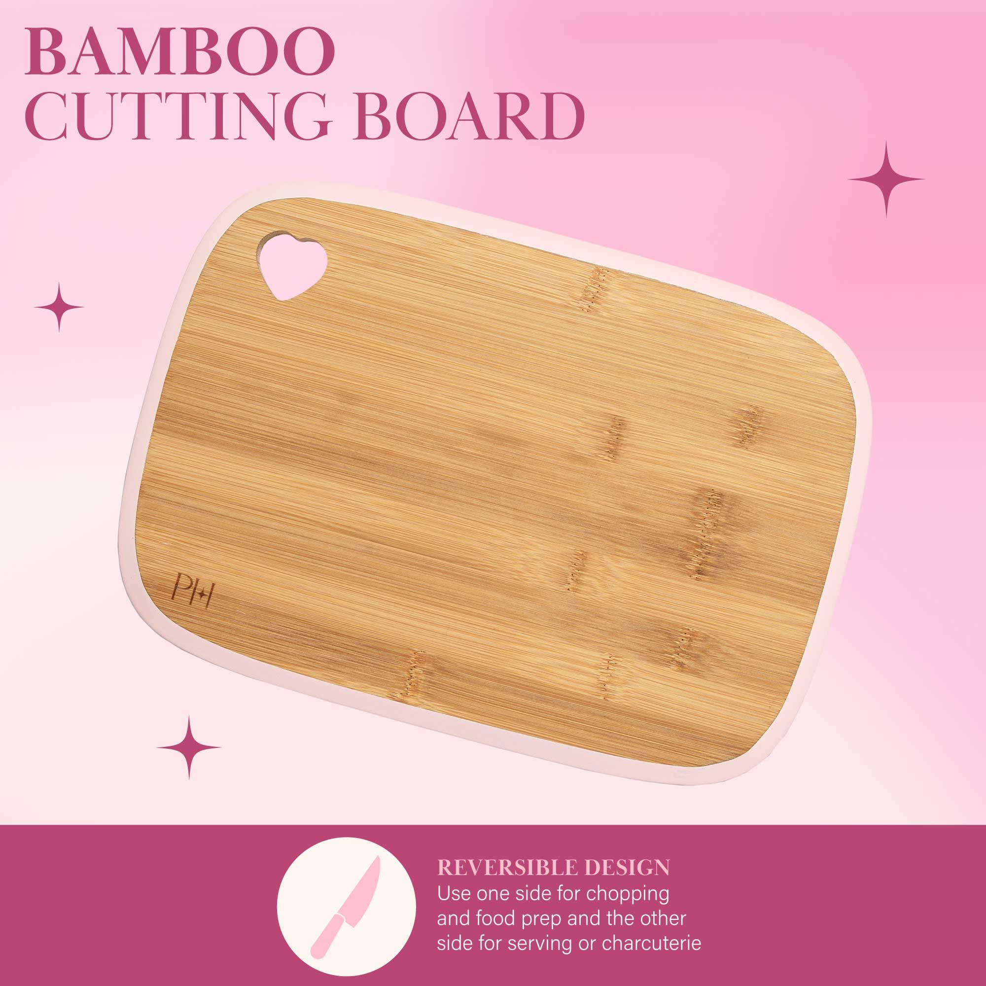 Paris Hilton gold-pink trimmed handles for stylish, ergonomic grip.