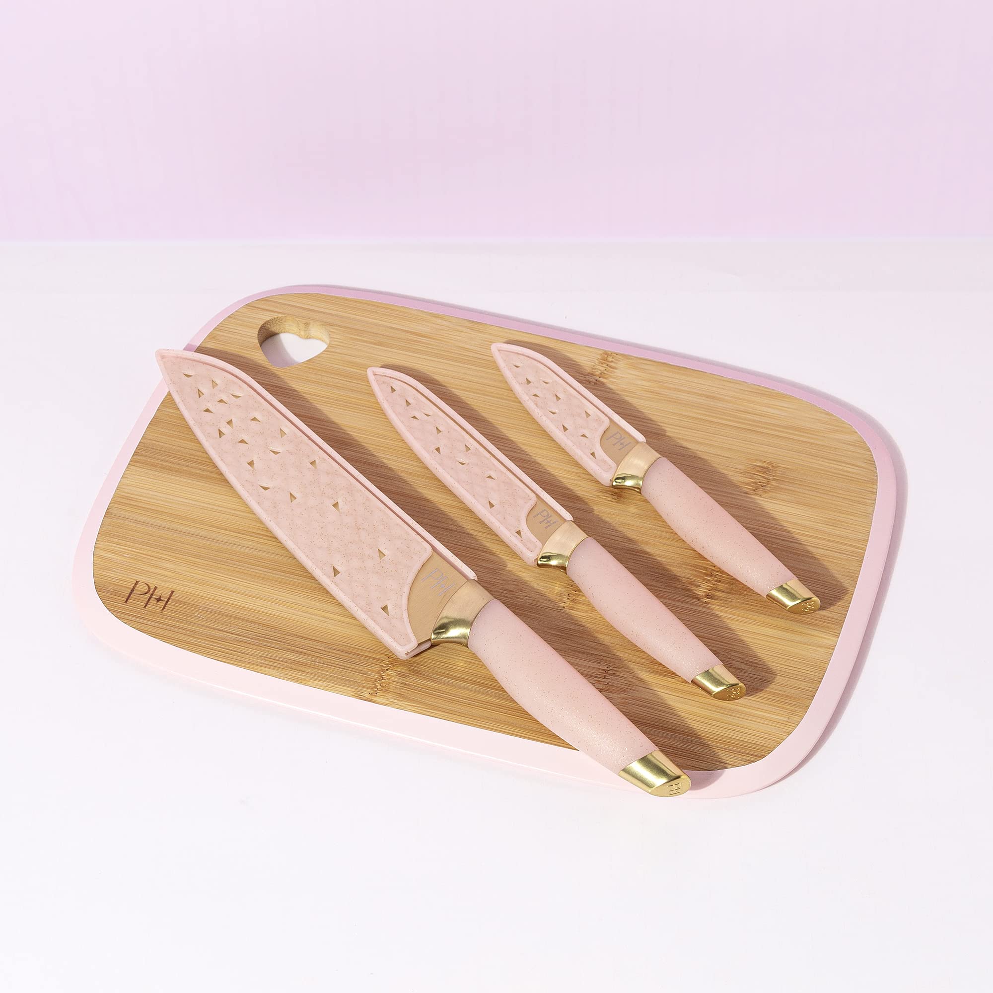 Paris Hilton serving-ready board doubles as a chic platter.