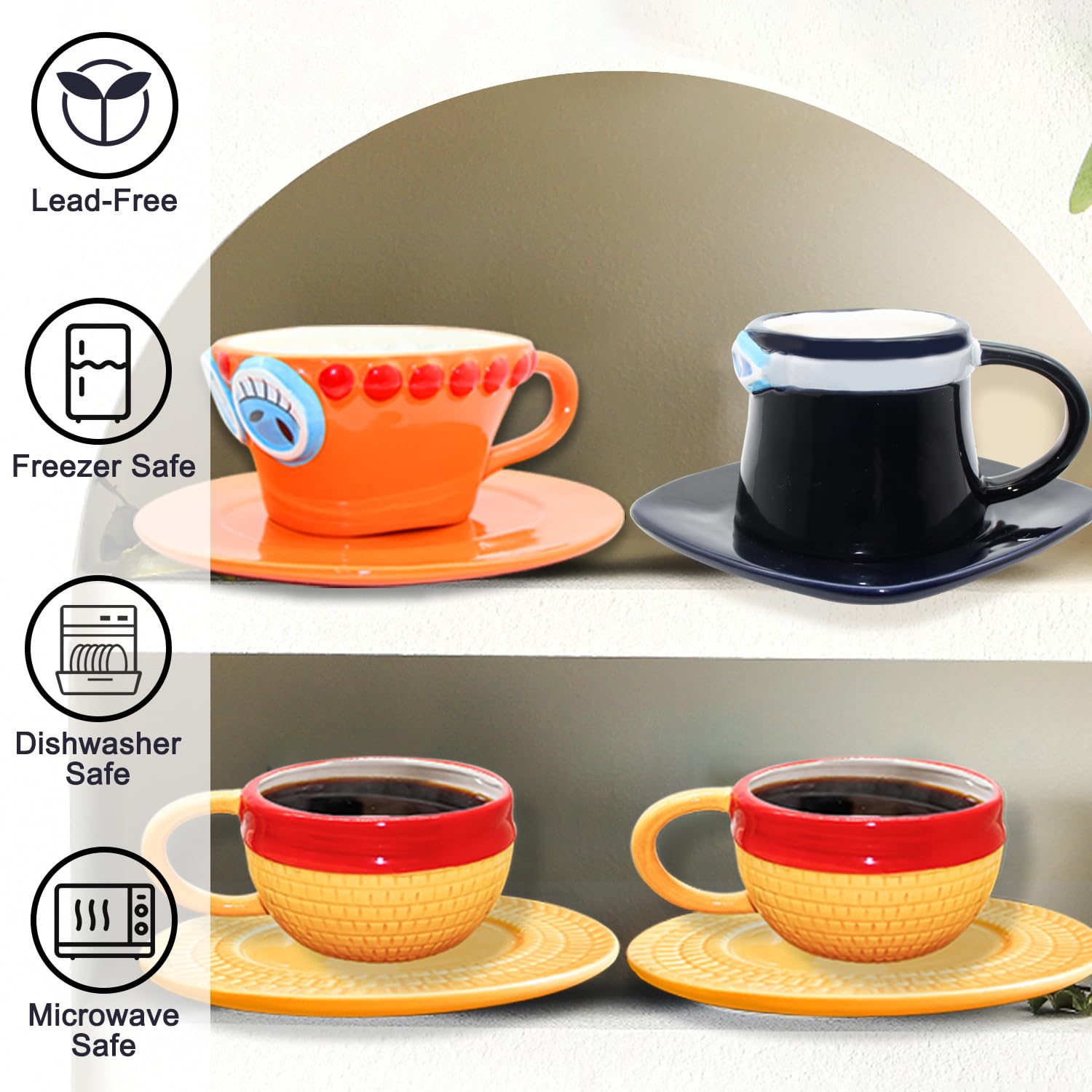 Parknshop durable ceramic mug – thick walls resist chipping.