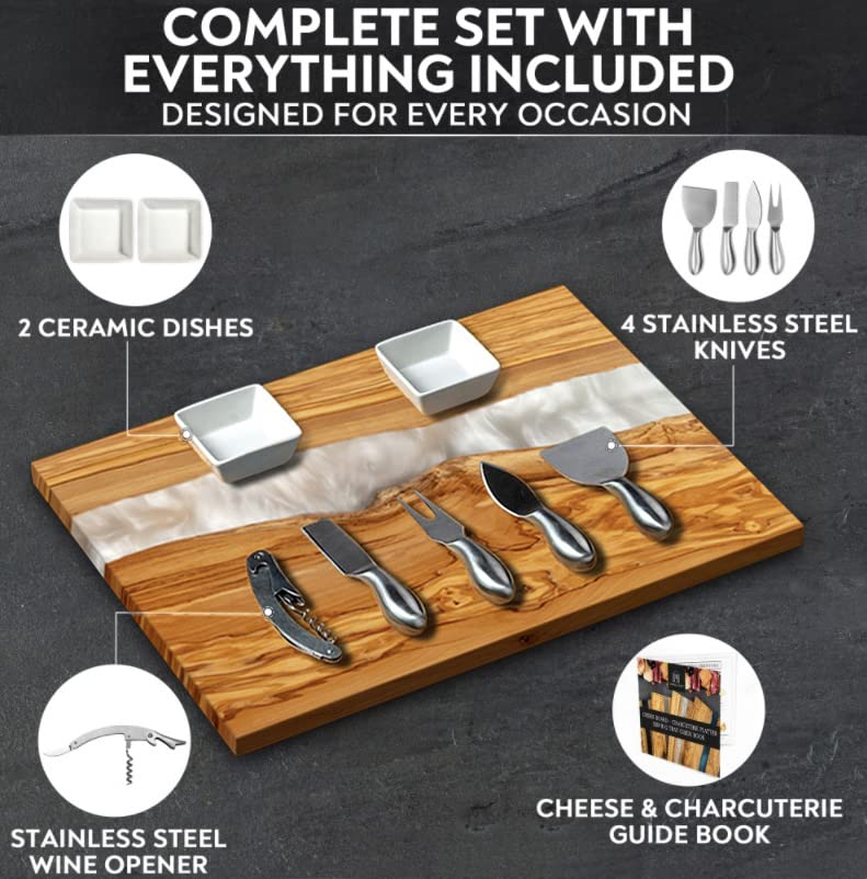 Parkway Home cheese knife set and accessories for effortless serving.
