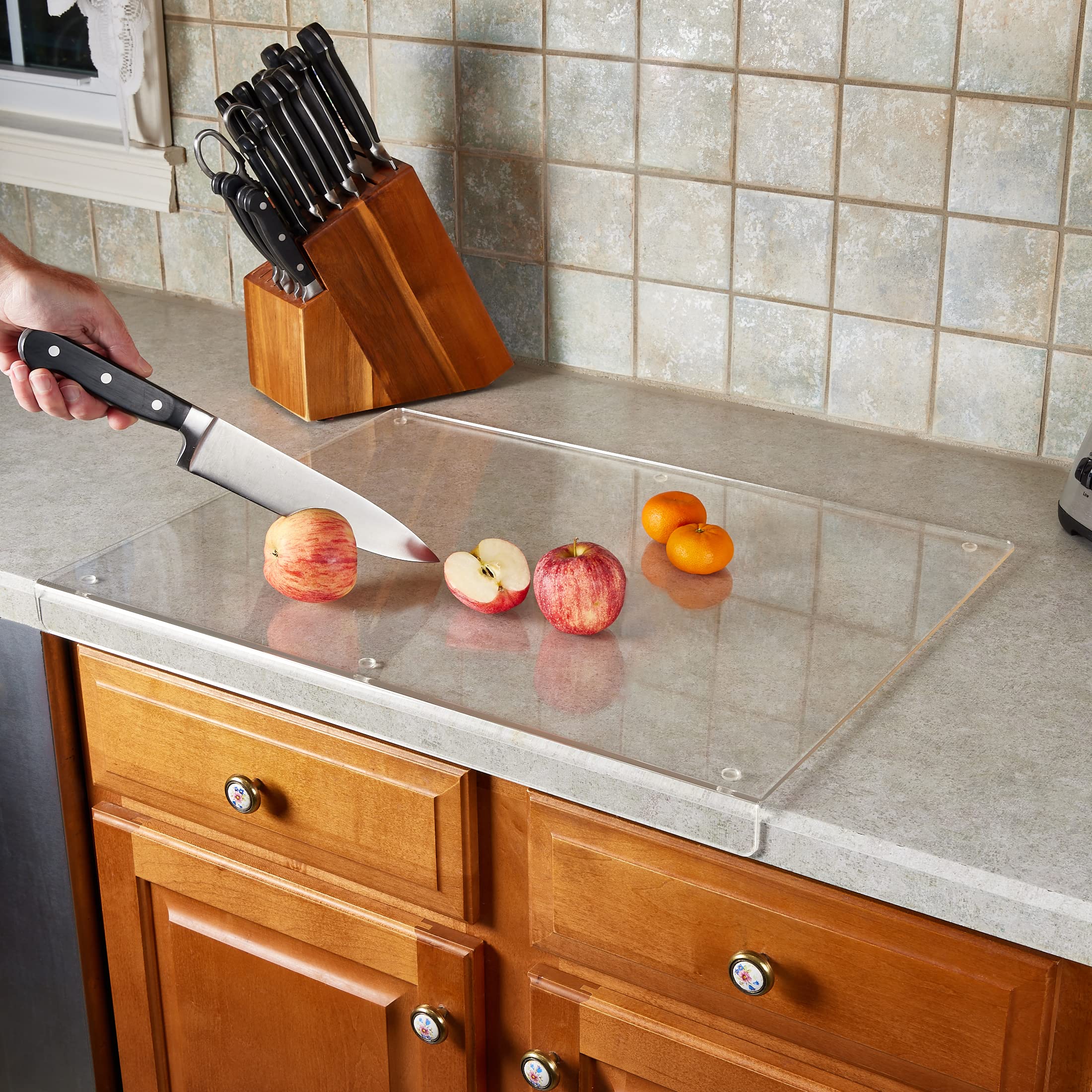 PARNOO 20 by 16 inch cutting board for large prep tasks