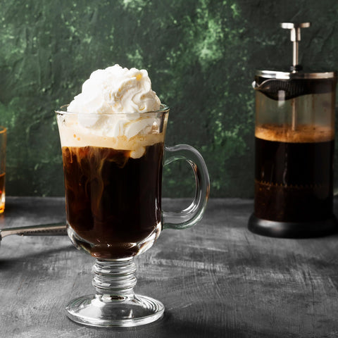 PARNOO mugs shown with tea, coffee, and chocolate to illustrate versatility.