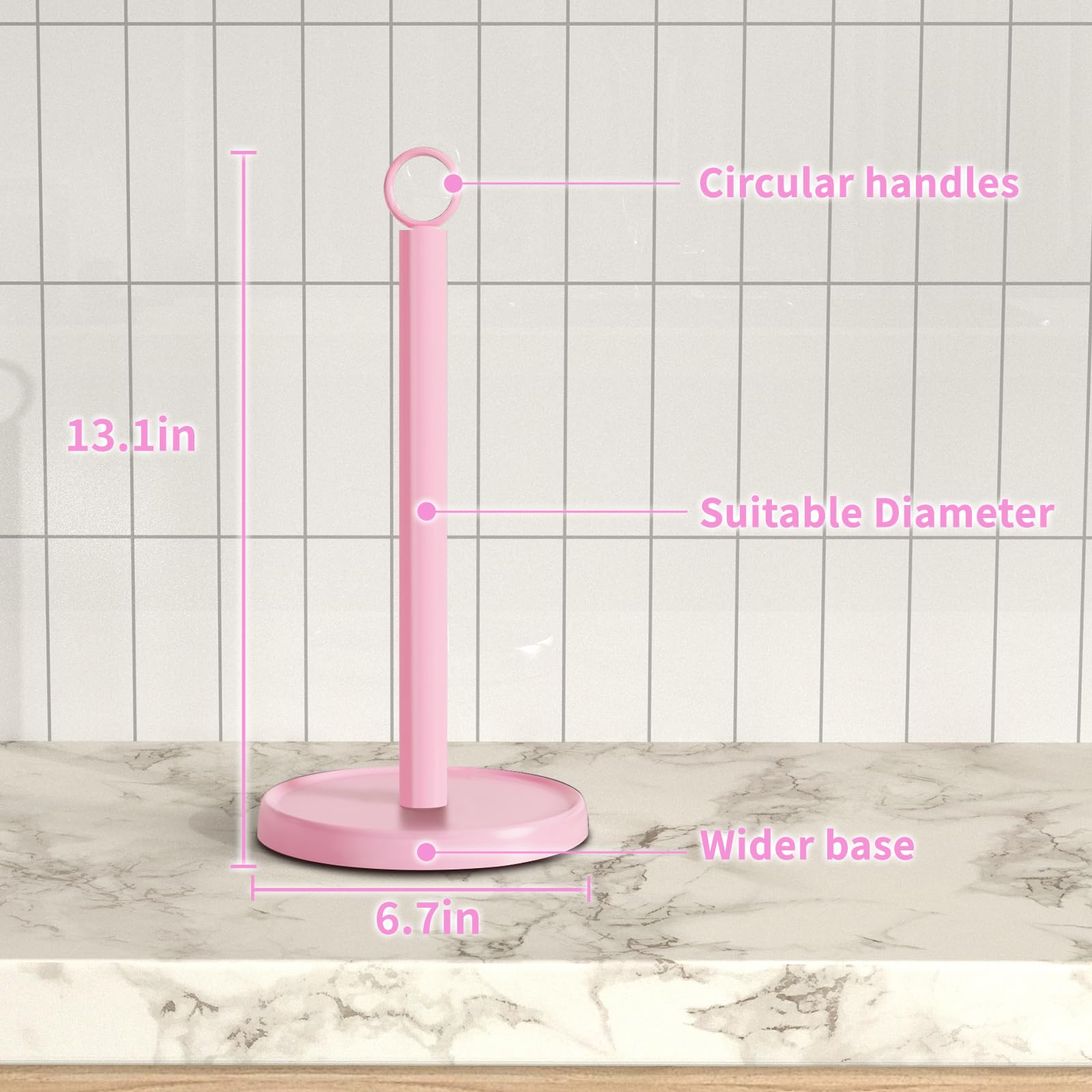 PAROTO compact countertop organizer keeps towels tidy and reachable