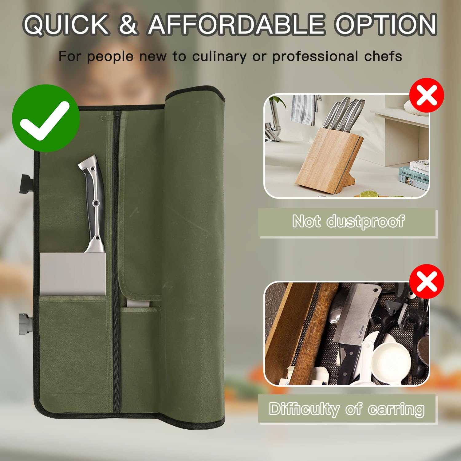 Parsuko roll bag rolled for compact portability and easy carrying.
