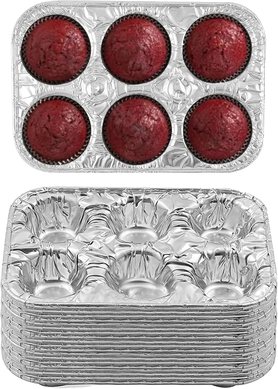 PARTY BARGAINS disposable tin aids quick party prep and cleanup.