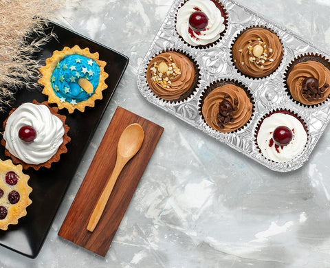 PARTY BARGAINS muffin pan oven-ready design ensures quick, even heating.