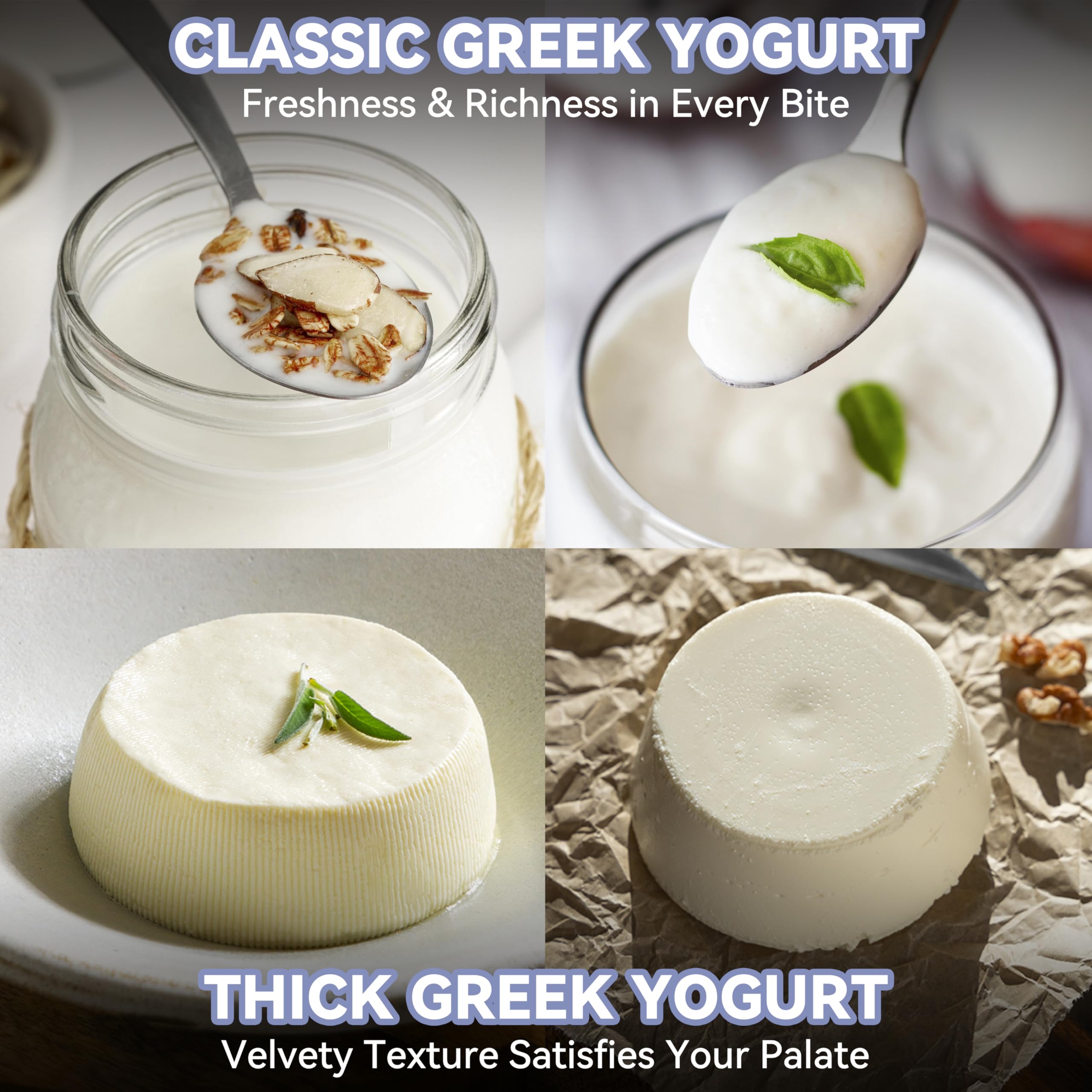 Party Desserts spring compression system yields smoother, creamier texture