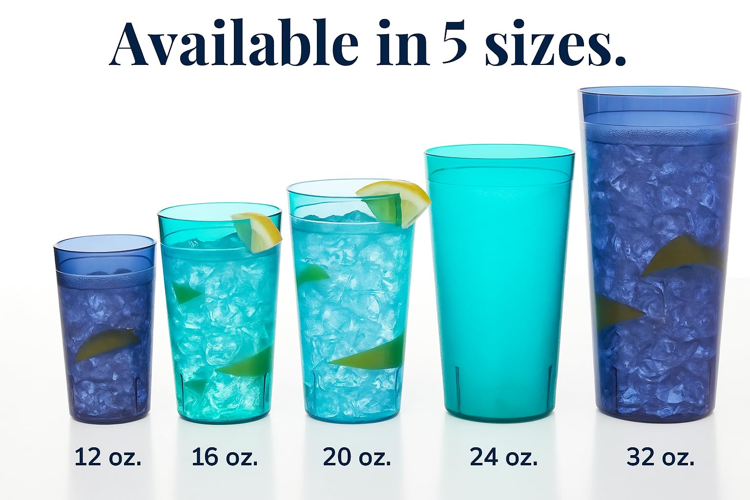 Party Outlaw heavy-duty cups, top-rack dishwasher safe for busy catering.