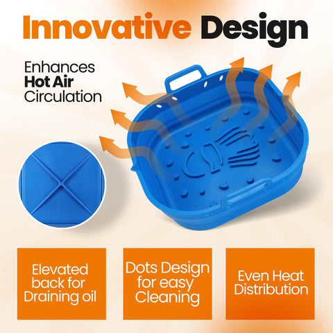 PARTY PORT collapsible silicone liner shown for compact storage.