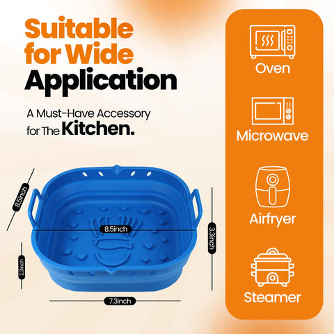PARTY PORT liner grease grooves help collect oils during cooking.