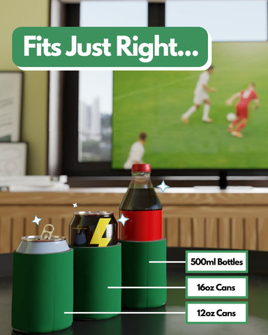 PartyPrints 4mm foam insulation provides solid cold retention for drinks.
