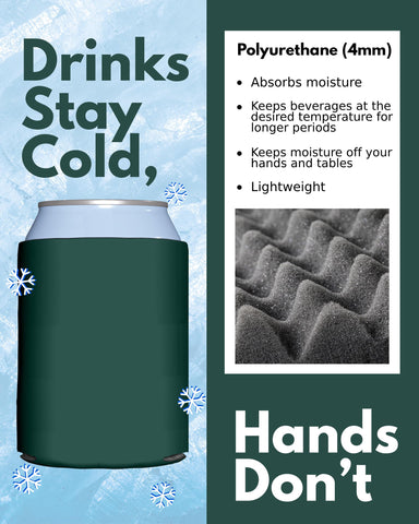 PartyPrints Hunter Green 25-pack display illustrating bulk option and color coordination.