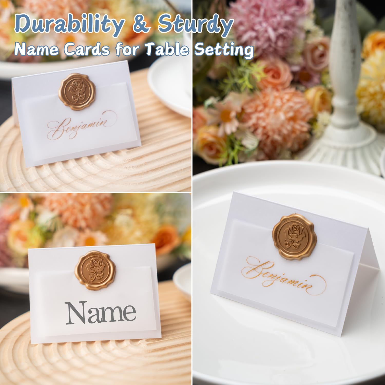Parvigo premium cardstock ensures a sturdy upright display