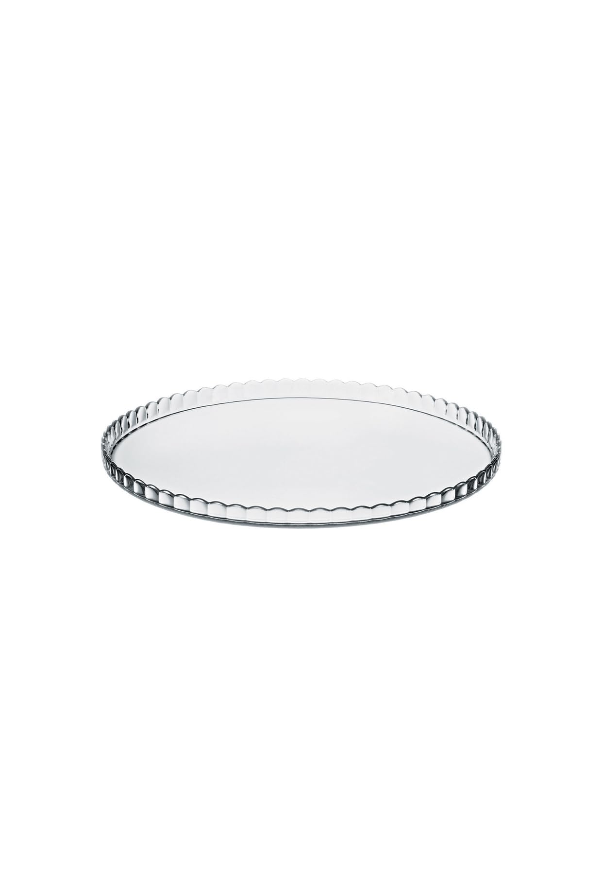 Pasabahce 10345 Patisserie cake plate, top view, ideal for elegant dessert presentation