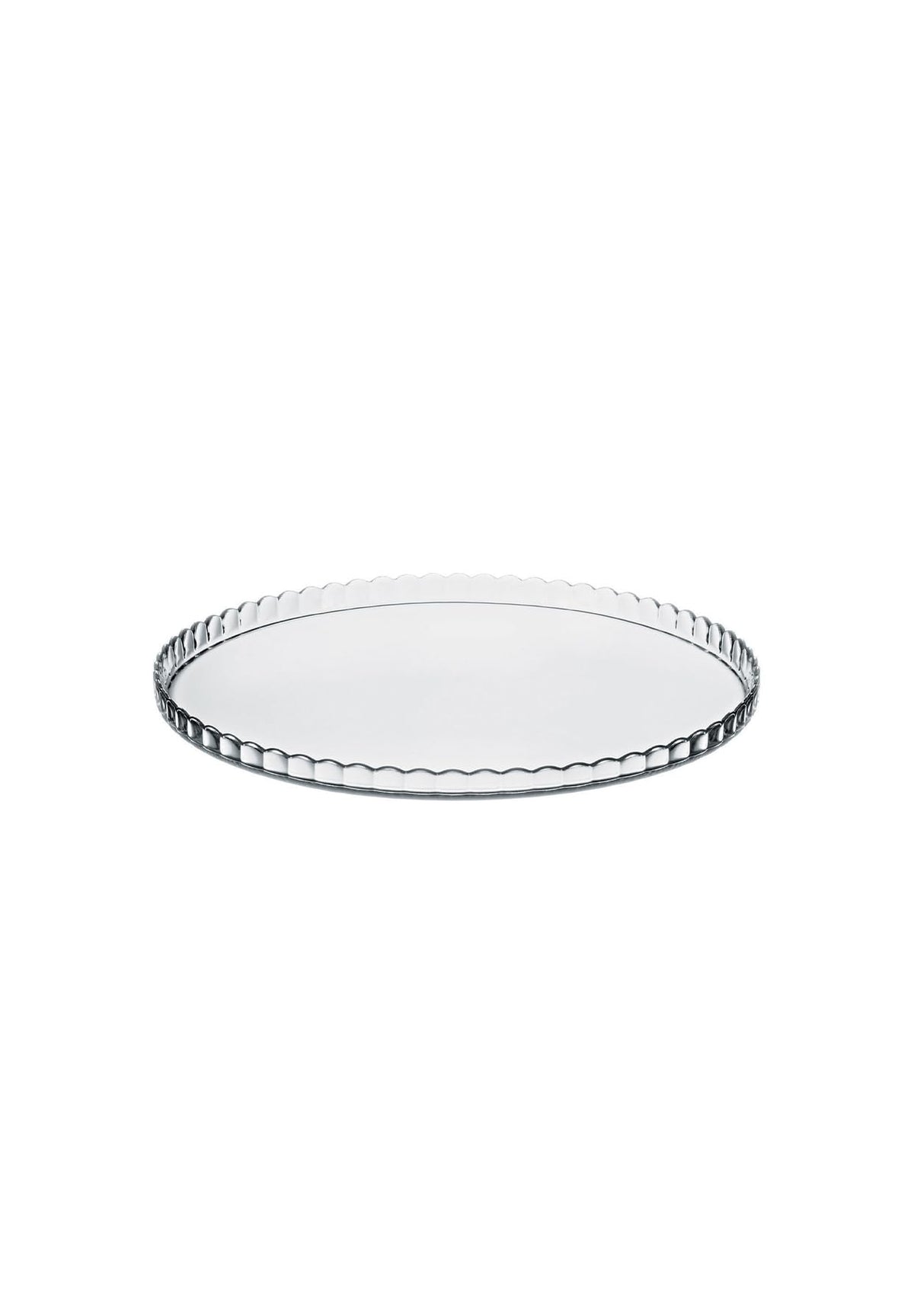 Pasabahce 10345 Patisserie cake plate, top view, ideal for elegant dessert presentation