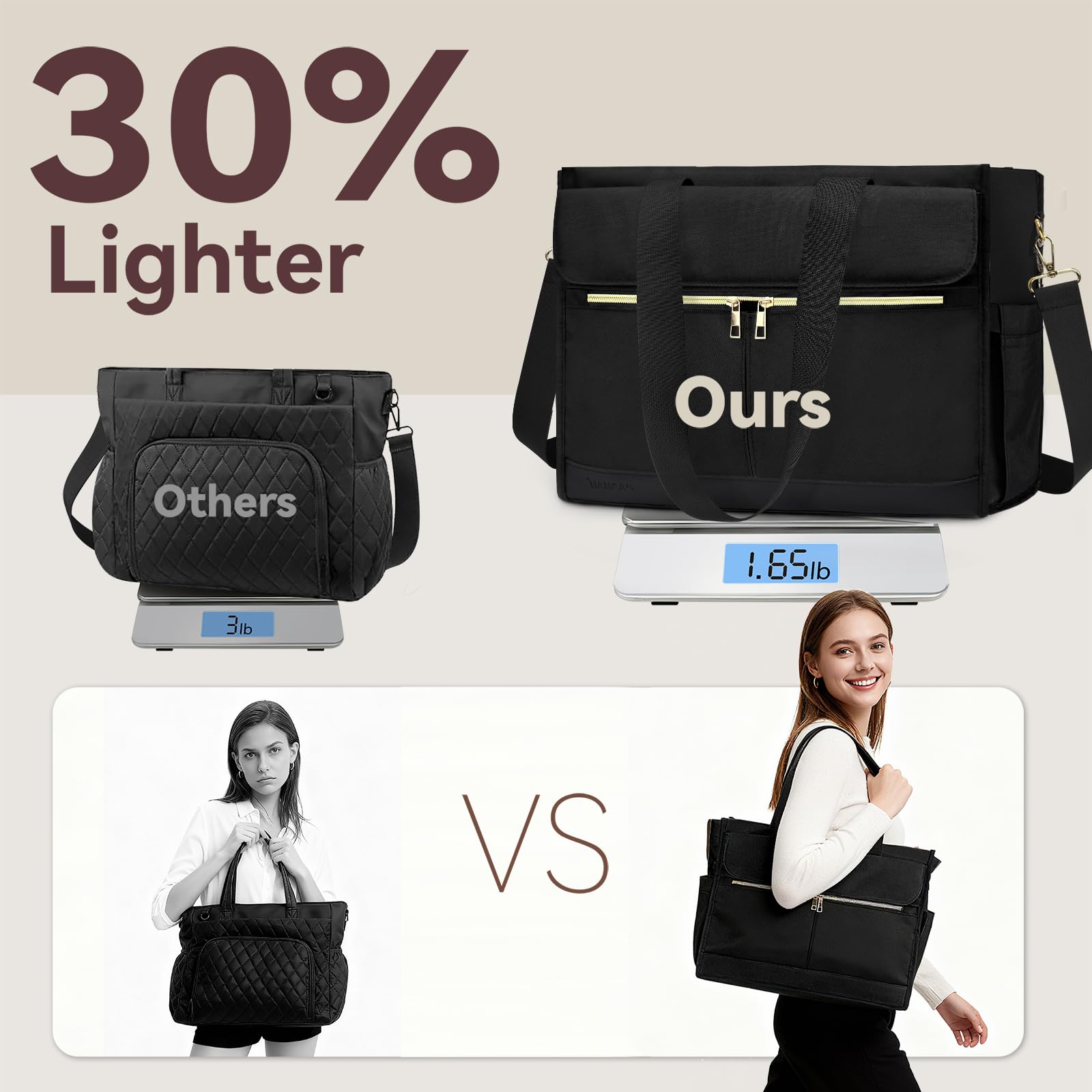 PASMAN ergonomic shoulder strap enables comfortable hands-free carrying.