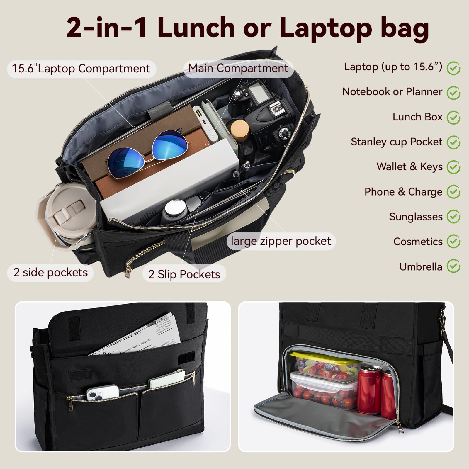 PASMAN leak-proof cooler keeps snacks and drinks contained during travel.
