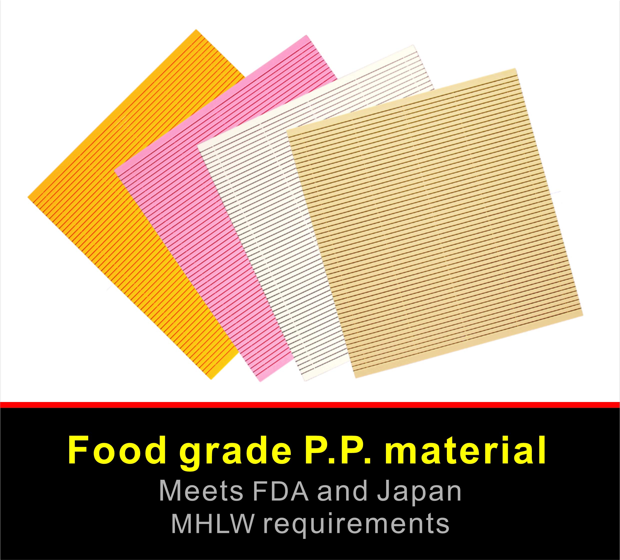 Pat & Doris Taiwan-made sushi mat combines quality and practical design.