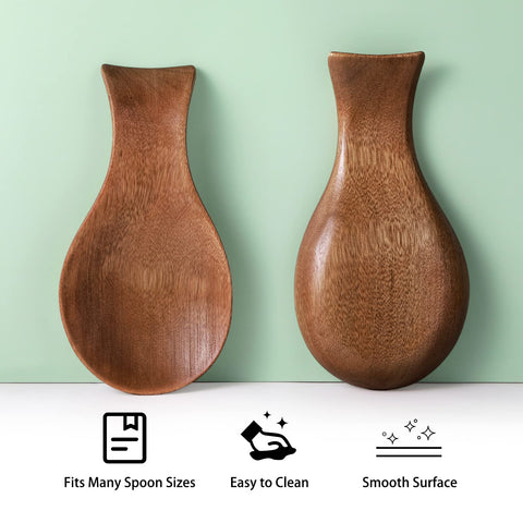 Patelai bamboo spatula holder on counter keeps tools organized and within reach.