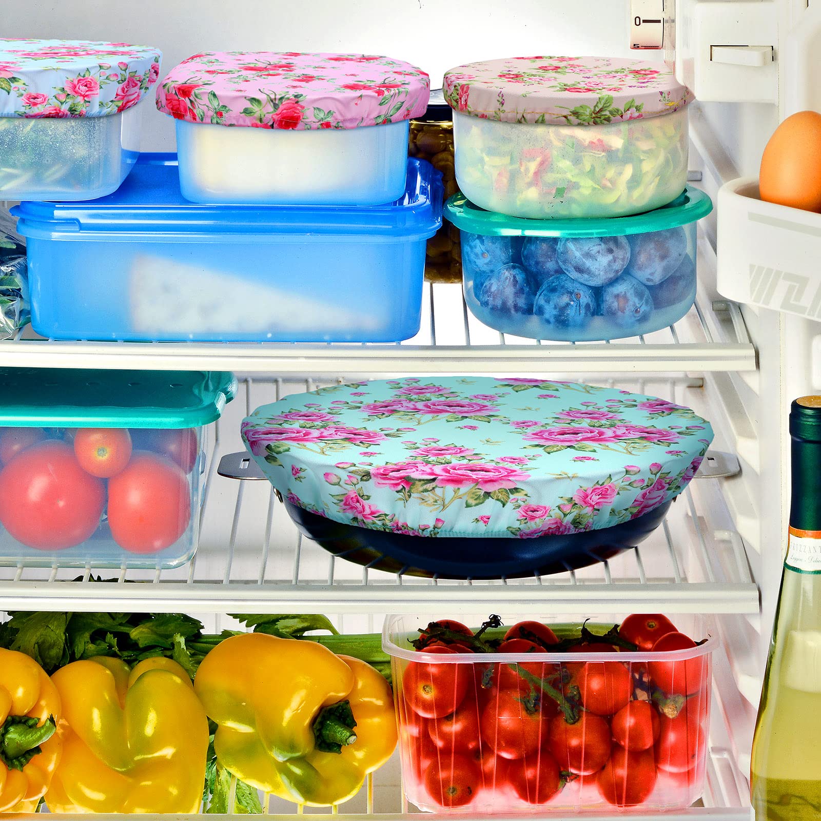 Patelai bowl covers elastic seal for flexible kitchen use