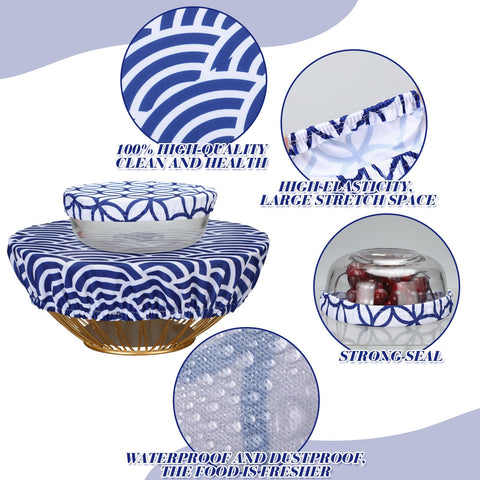 Patelai bowl covers used for picnic or outdoor meals