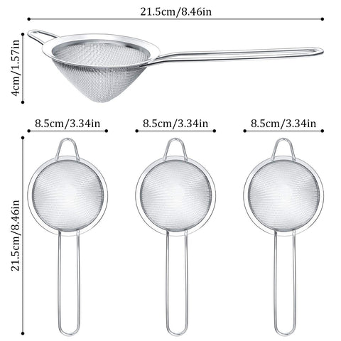 Patelai fine mesh tea filter preserves flavor while trapping tea leaves.