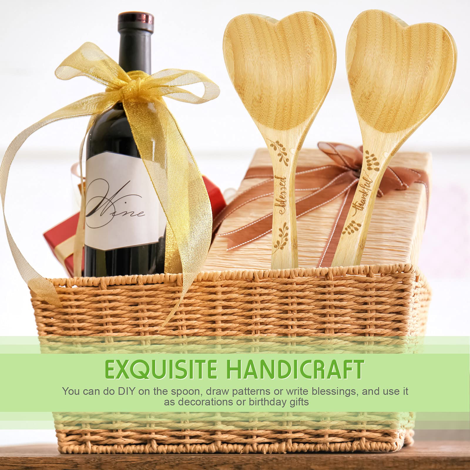 Patelai gift-ready heart spoons suit holidays and housewarming.