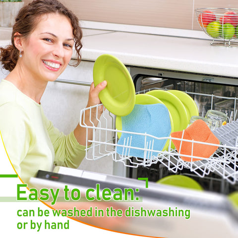 Patelai machine-washable bowl holder for easy cleaning after meals.
