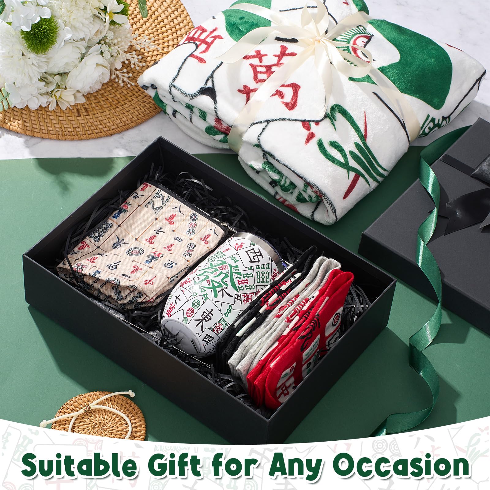 Patelai Mahjong lucky bracelet adds chic charm
