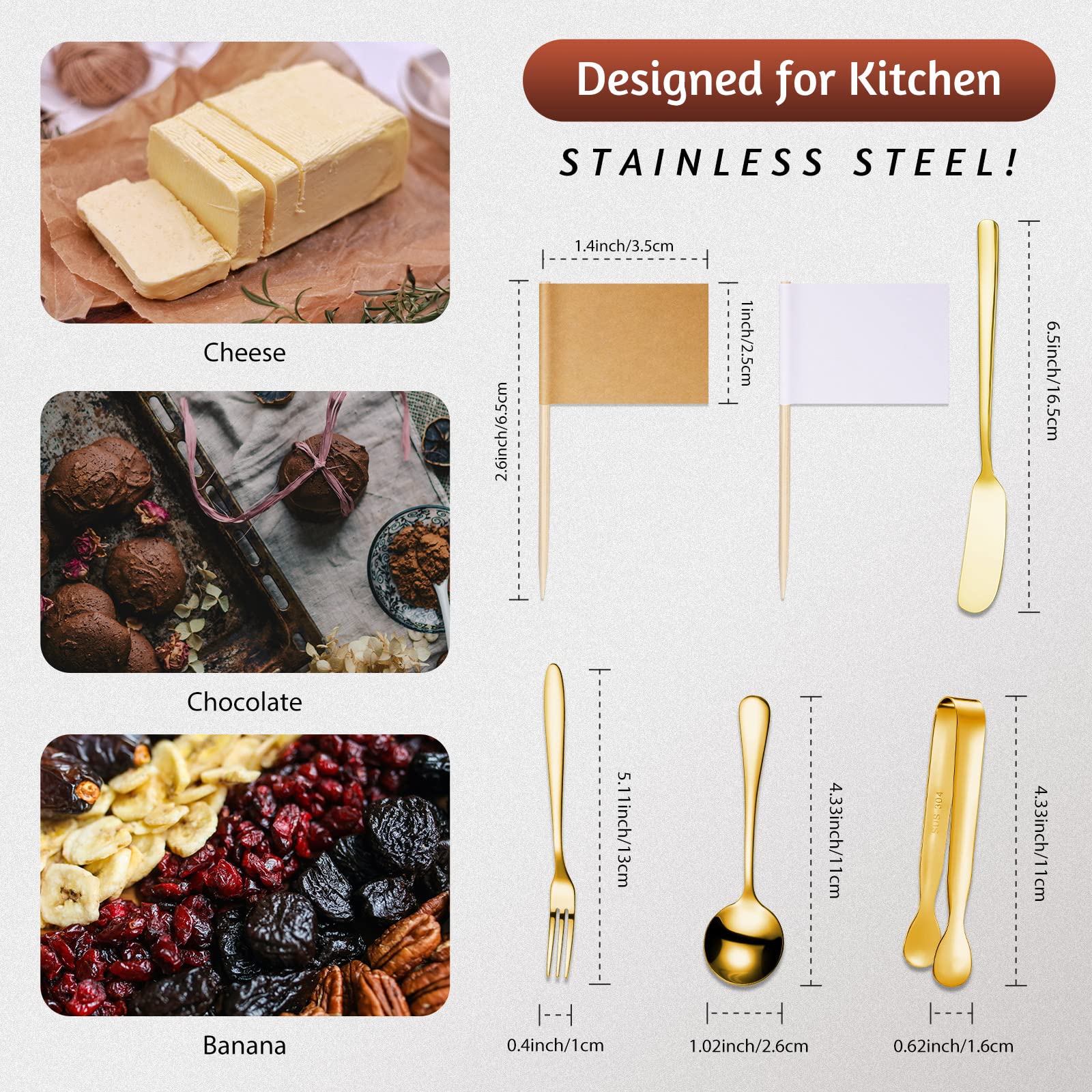 Patelai mini serving tongs ideal for grabbing small bites at gatherings.