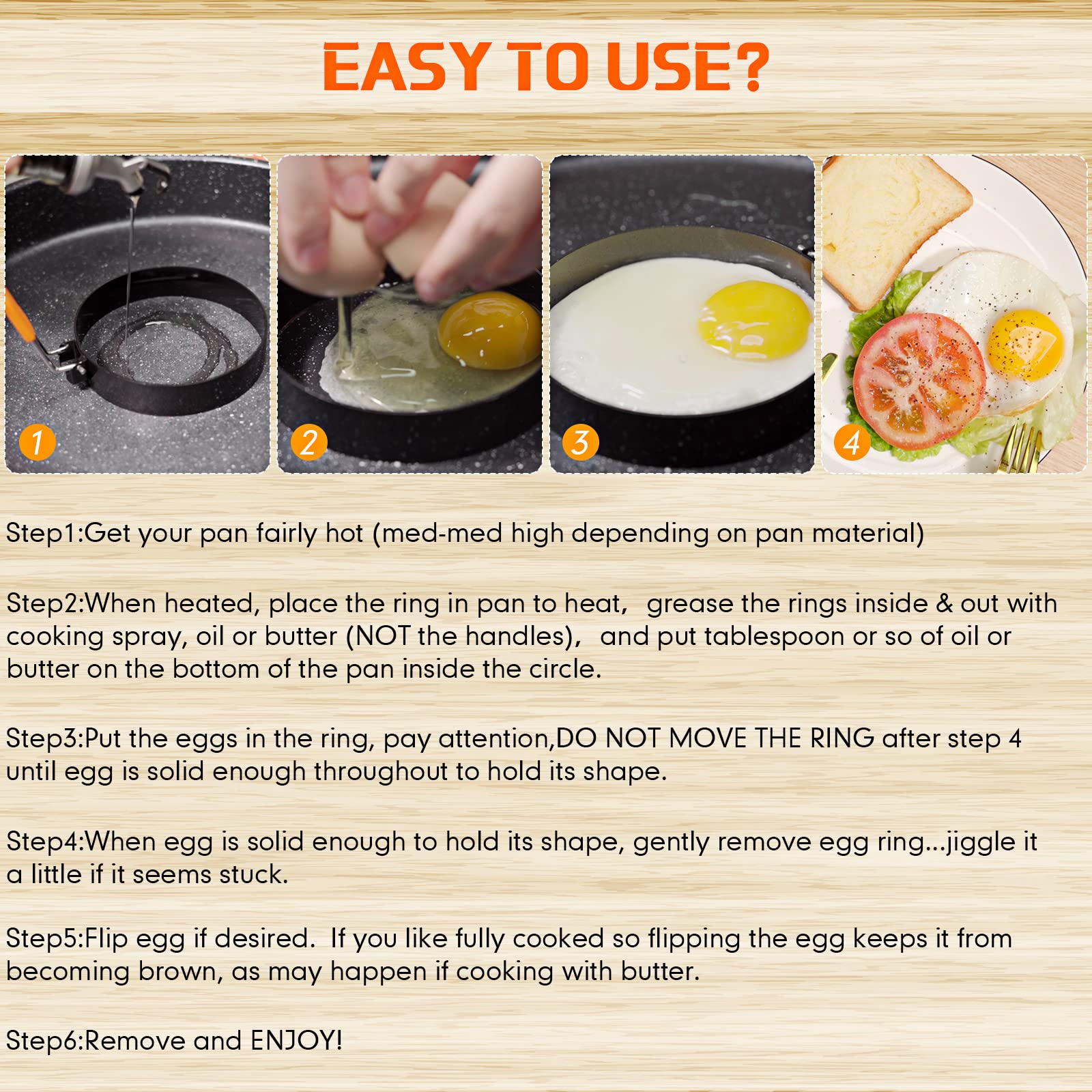 Patelai omelette round mold for versatile breakfast dishes