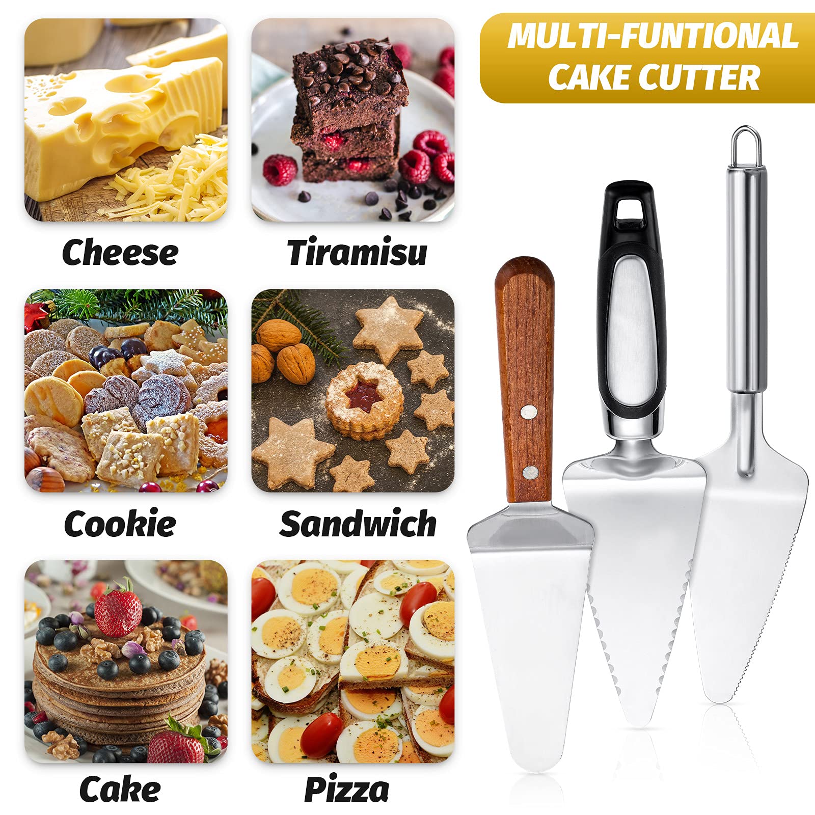 Patelai pie server set displayed in a kitchen scene for convenient serving.