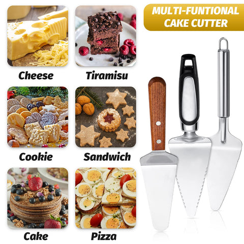 Patelai pie server set displayed in a kitchen scene for convenient serving.