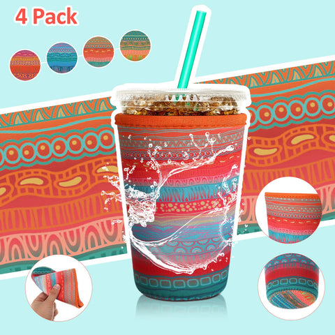 Patelai reusable sleeve set reduces waste while keeping beverages at the right temperature