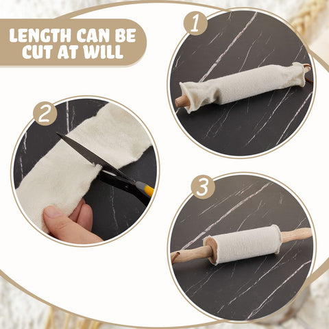 Patelai rolling-pin covers folded for compact storage