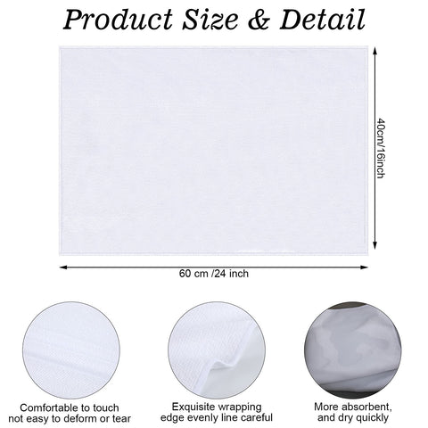 Patelai sublimation-friendly towel optimized for vibrant prints