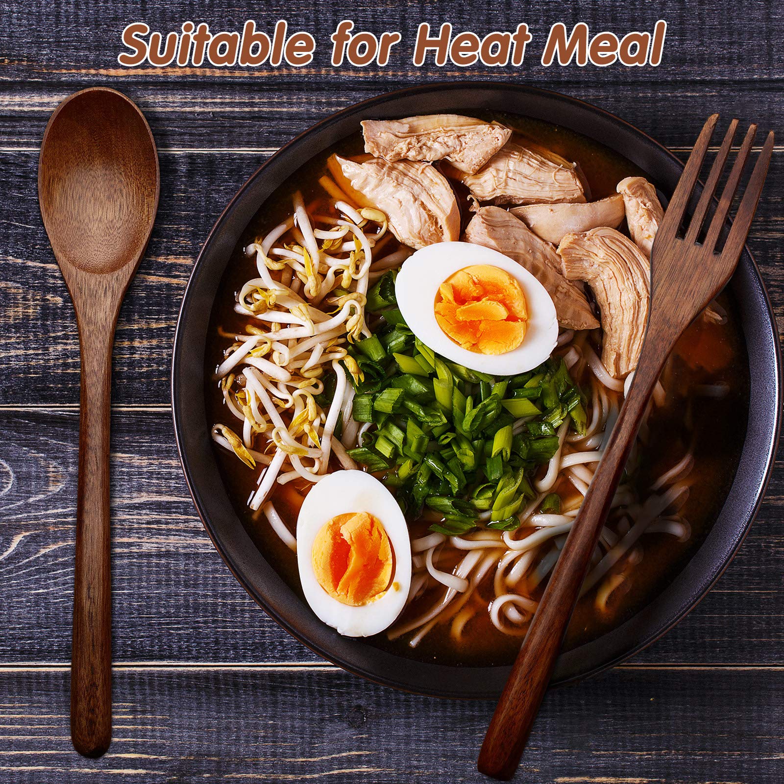 Patelai tree lacquer finish keeps utensils food-safe.