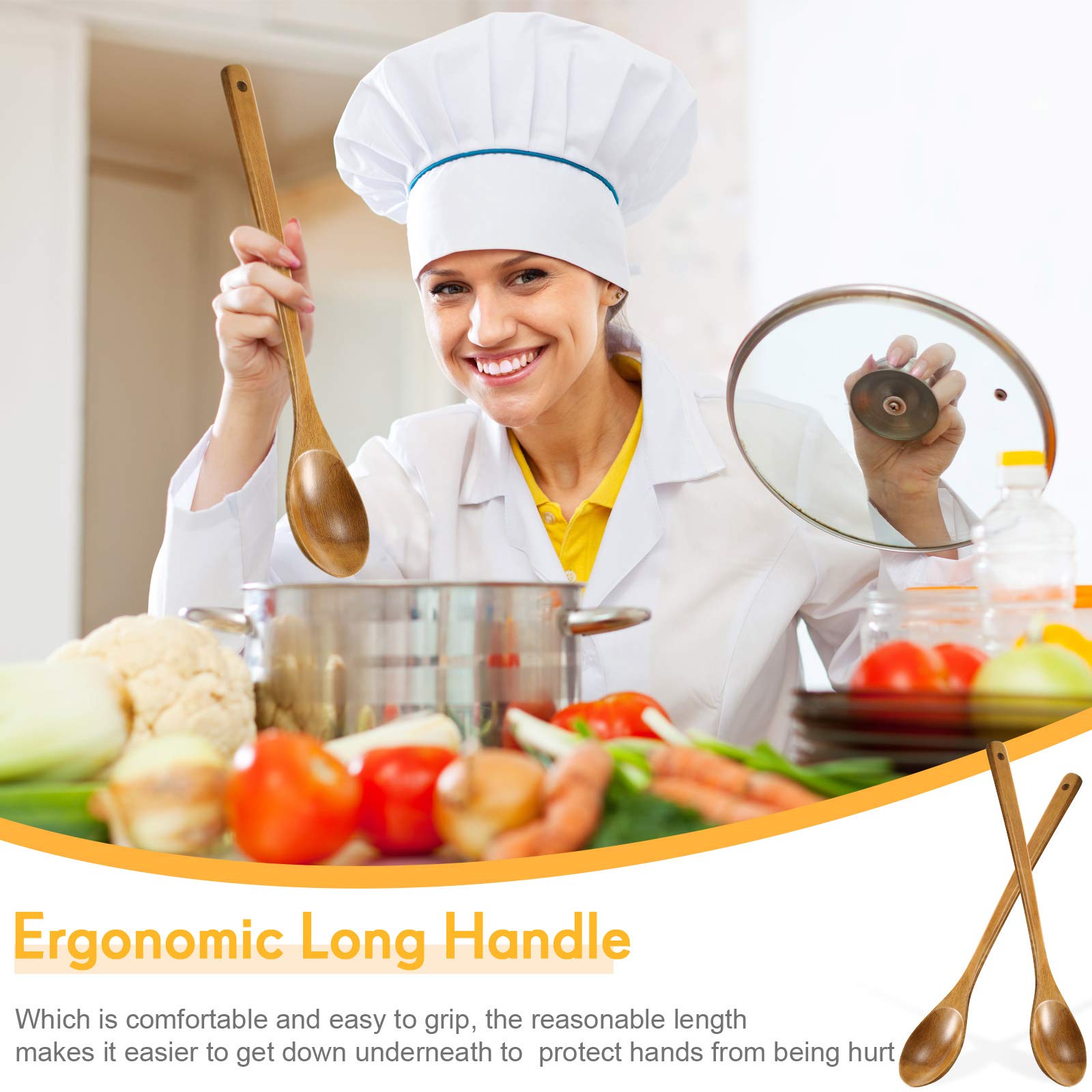 Patelai wooden spoon makes a practical kitchen gift for cooking enthusiasts.
