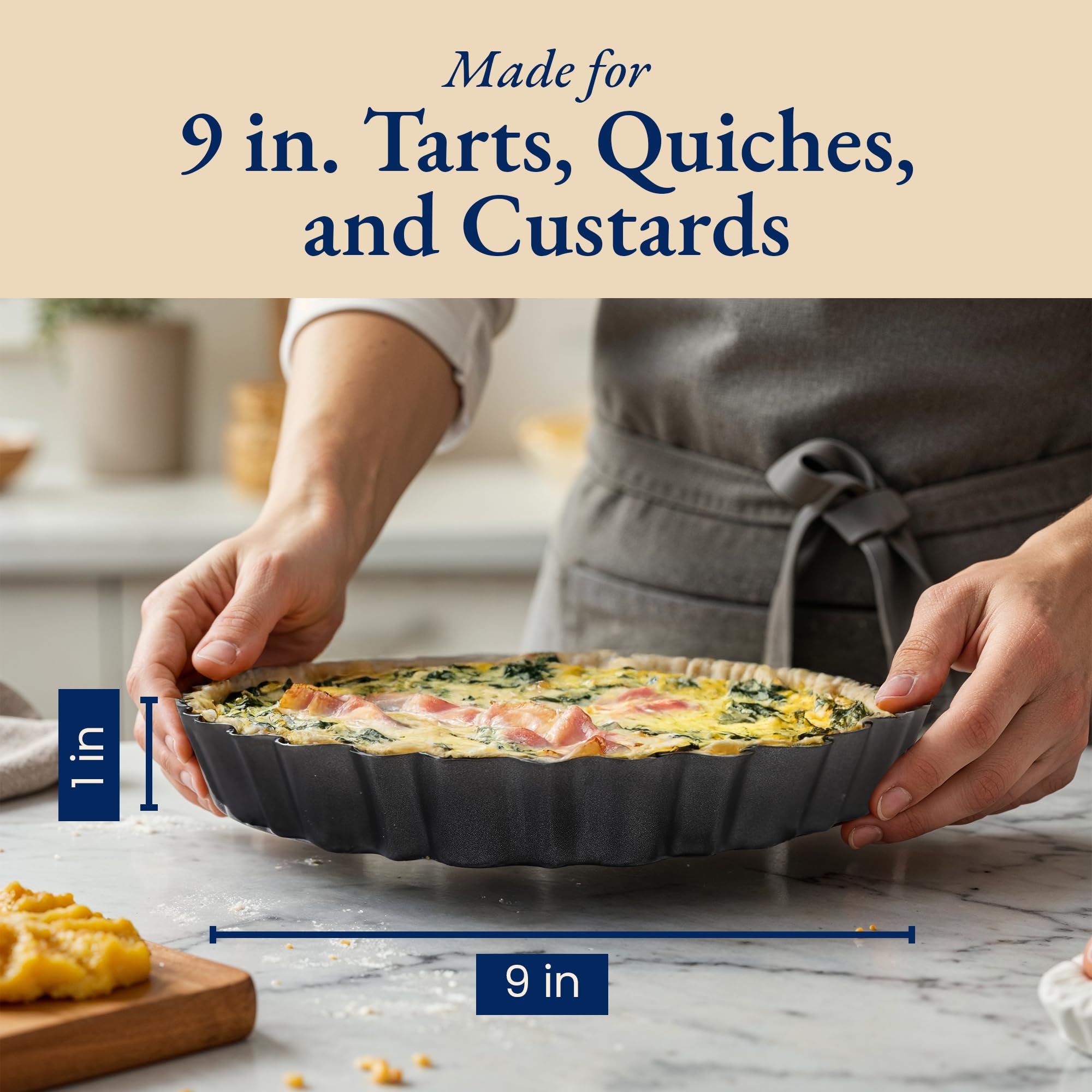 Patz&Patz fruit tart mold showcases elegant presentation