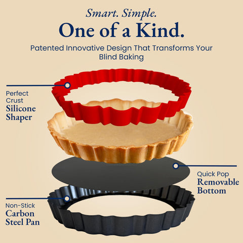 Patz&Patz patented crust pattern adds distinctive crust design