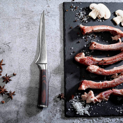 German stainless steel offers rust resistance and long-lasting performance.